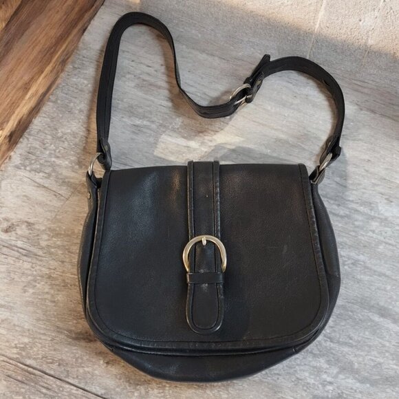 Vintage Ganson of California Leather Purse - Made in Hong Kong - Picture 1 of 11